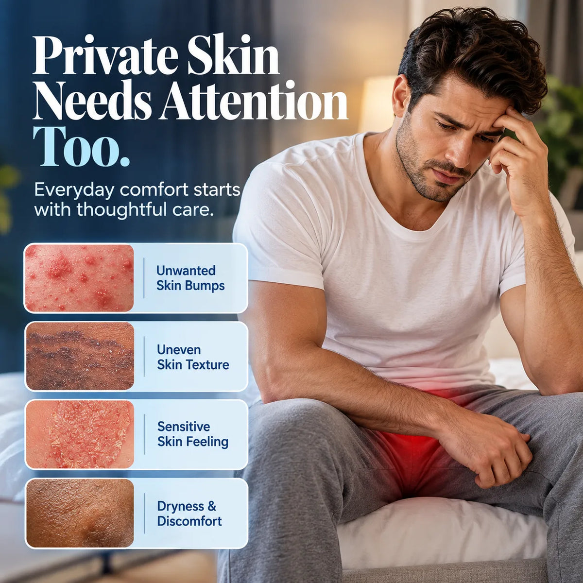 Private care made simple for men