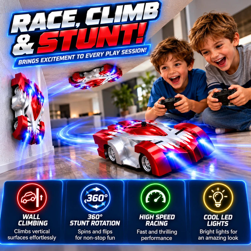 Wall Climbing RC Car