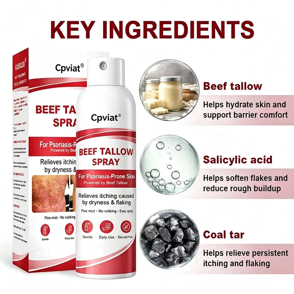 Beef Tallow Itch Relief Spray
