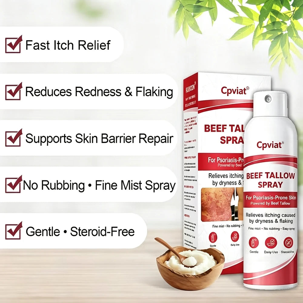 Beef Tallow Itch Relief Spray