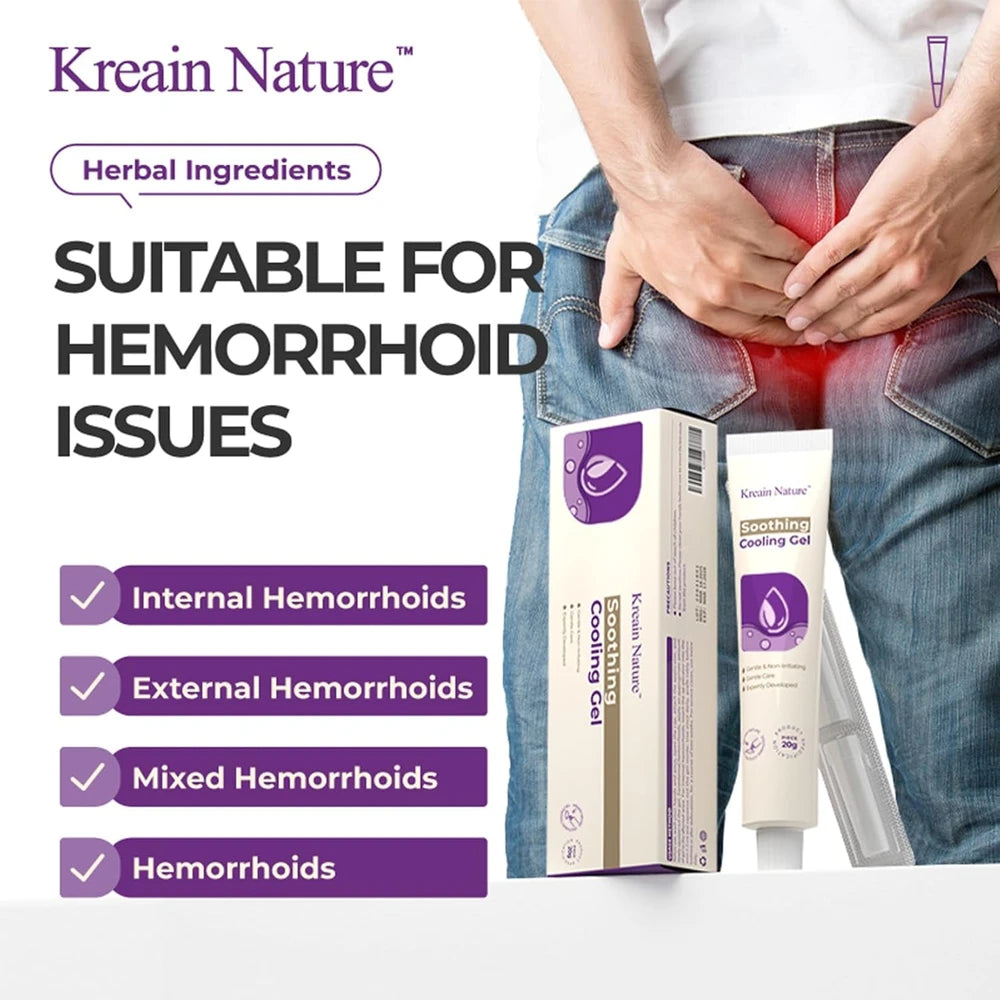 Natural Cooling Soothing Skin Gel