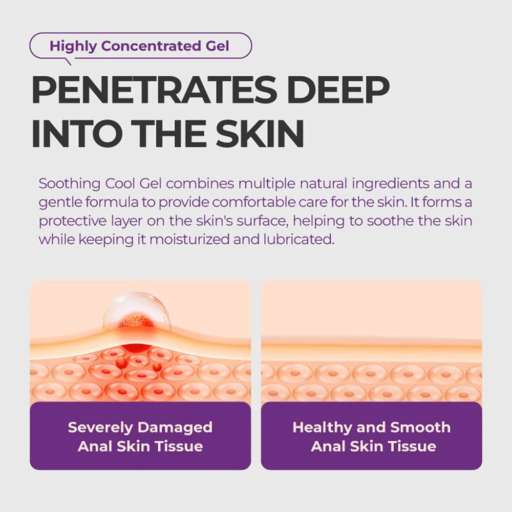 Natural Cooling Soothing Skin Gel