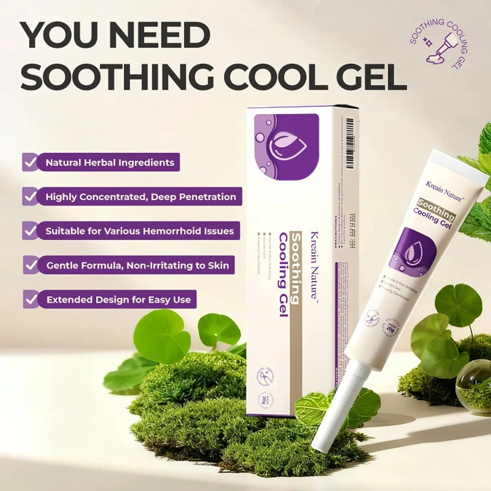 Natural Cooling Soothing Skin Gel