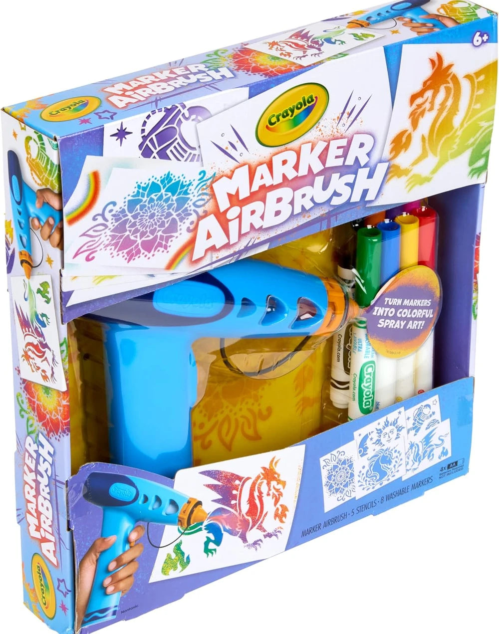 Crayola Marker Airbrush Art Kit