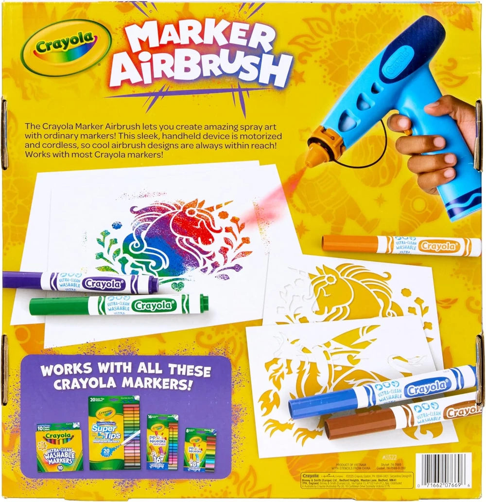 Crayola Marker Airbrush Art Kit