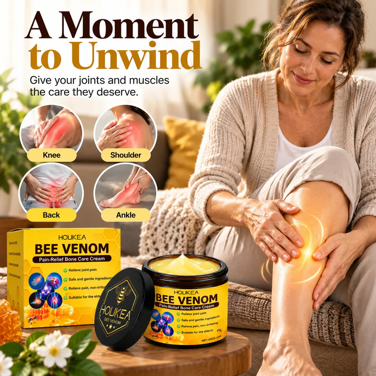 Bee Venom Pain-Relief Bone Care Cream