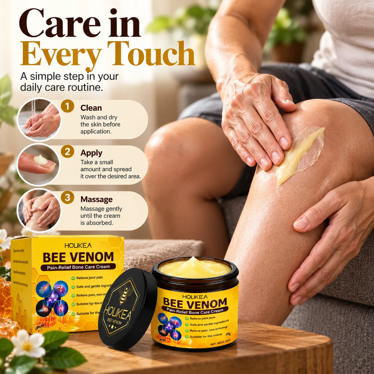 Bee Venom Pain-Relief Bone Care Cream