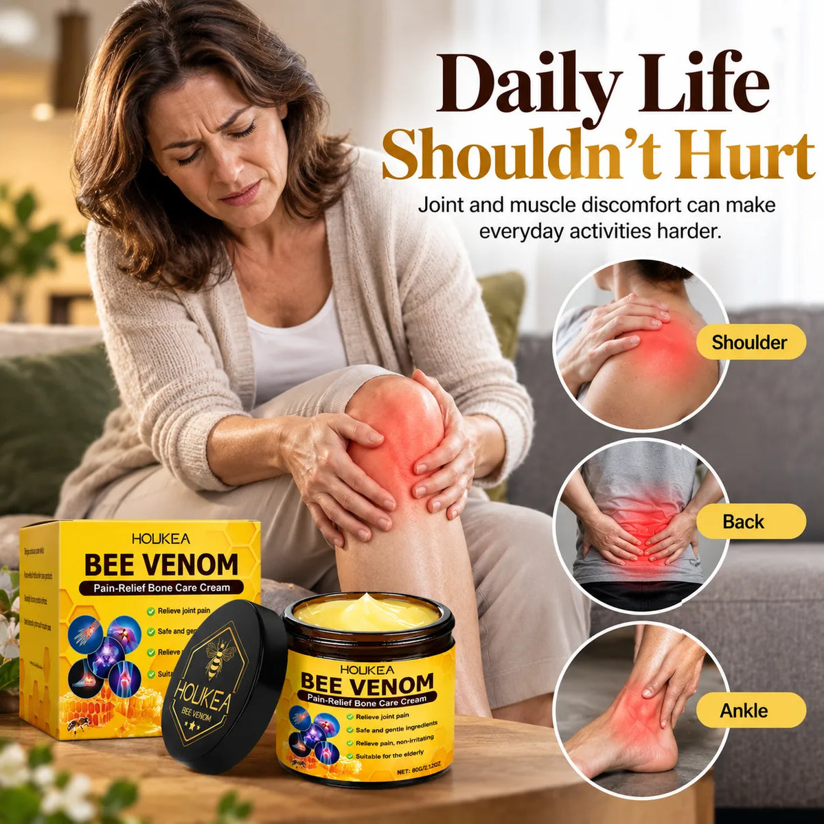 Bee Venom Pain-Relief Bone Care Cream