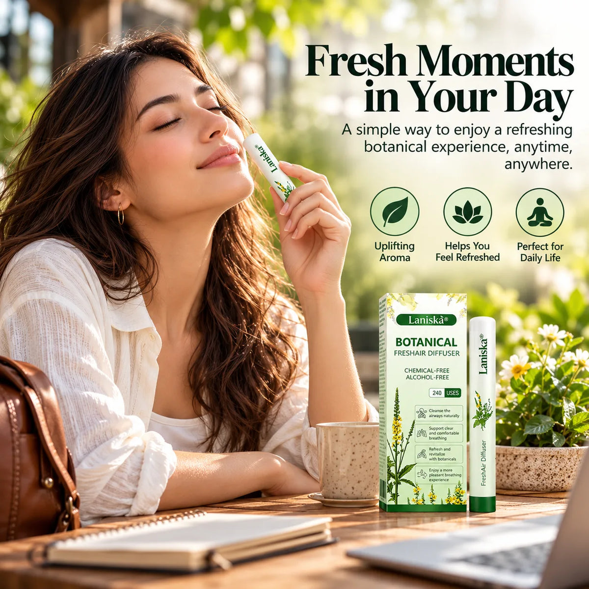 BreatheLuma Botanical Herbal Nasal Inhaler