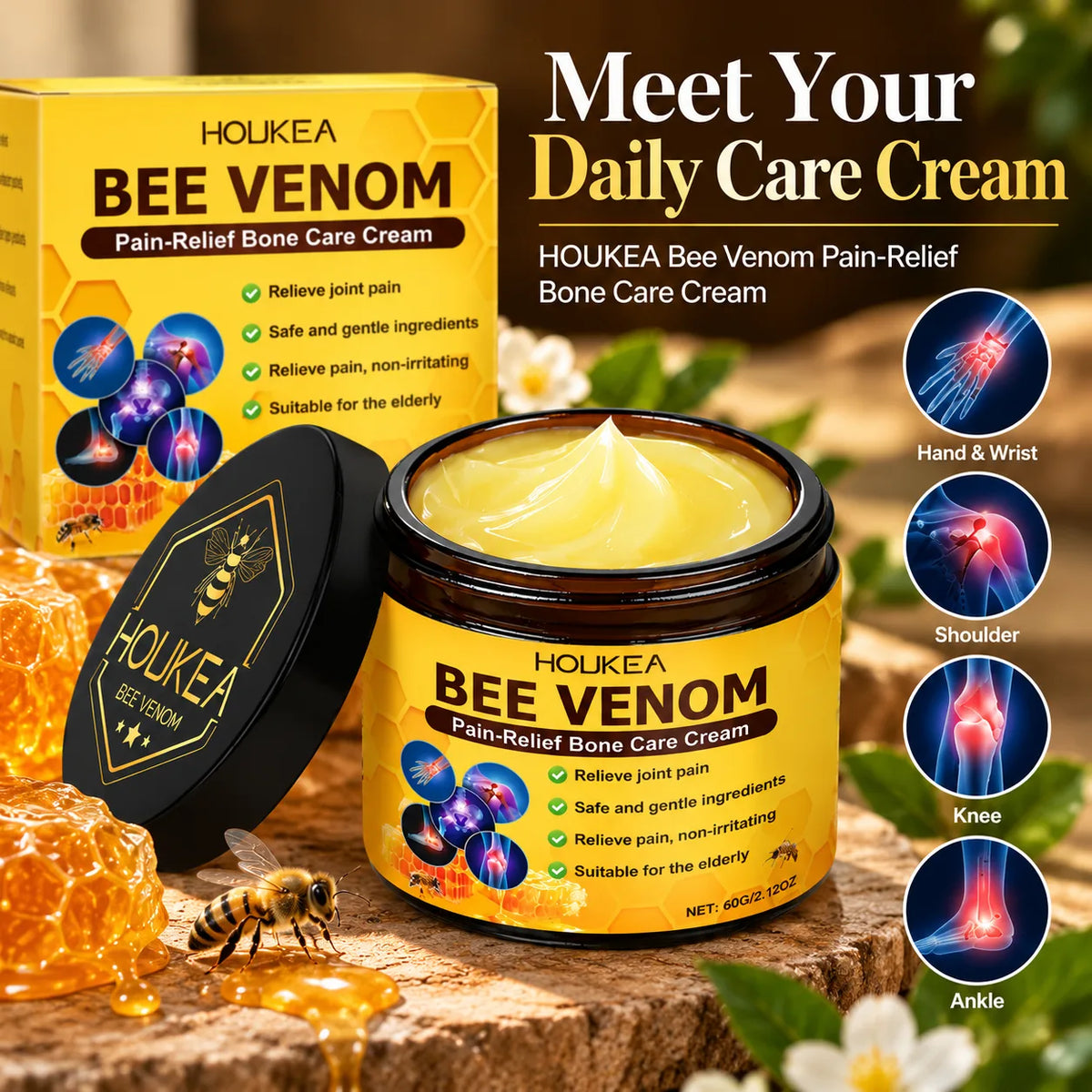 Bee Venom Pain-Relief Bone Care Cream