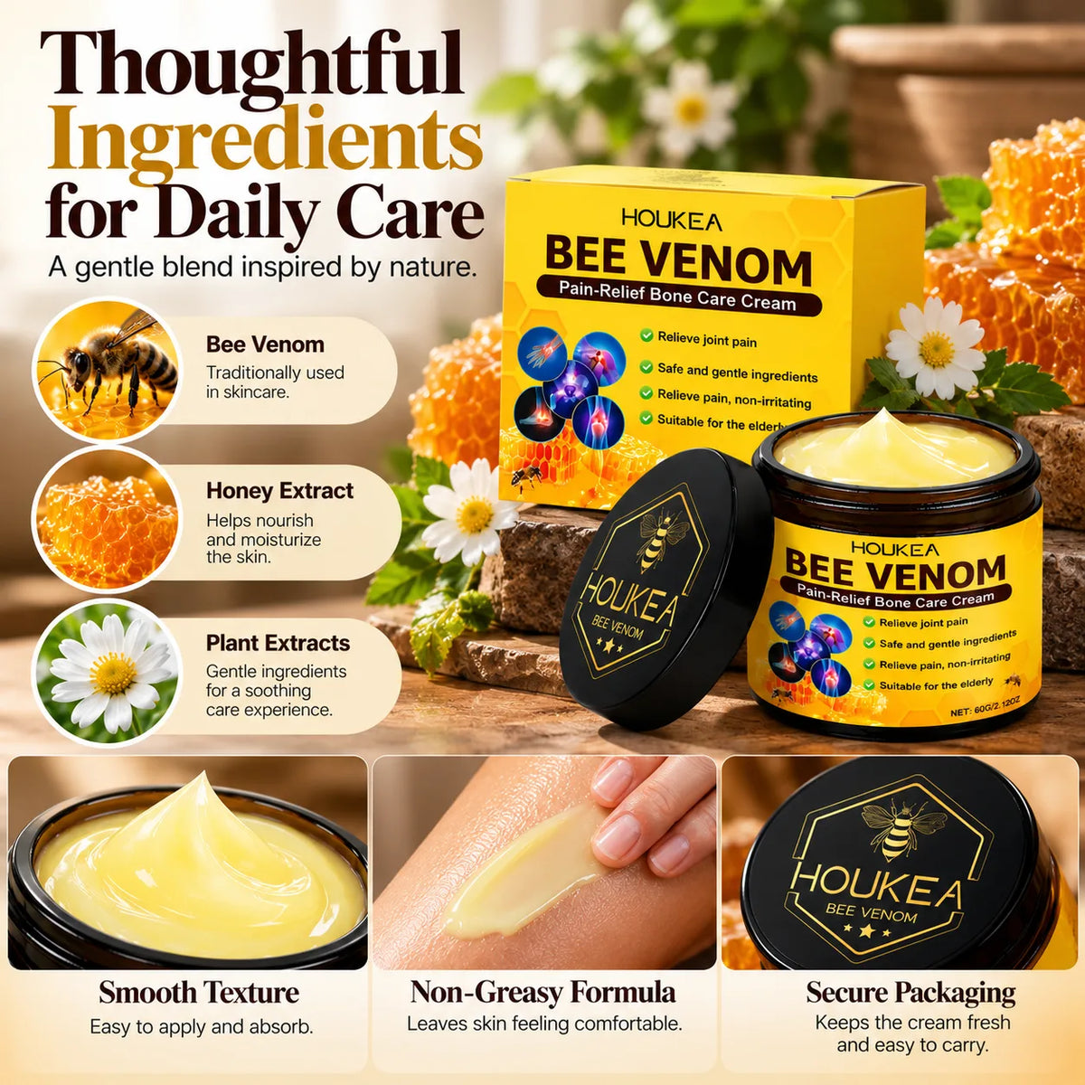 Bee Venom Pain-Relief Bone Care Cream