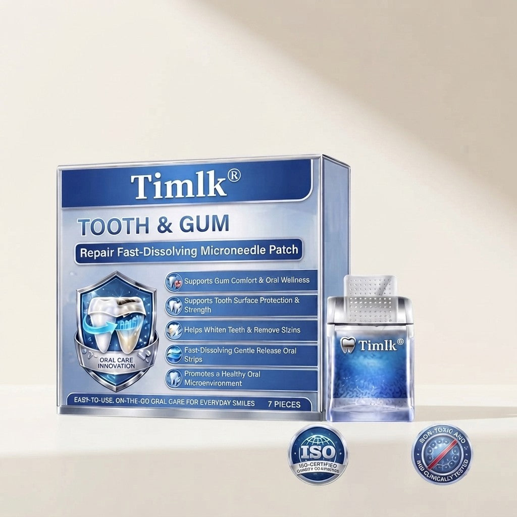 Tooth and Gum Repair Microneedle Patch