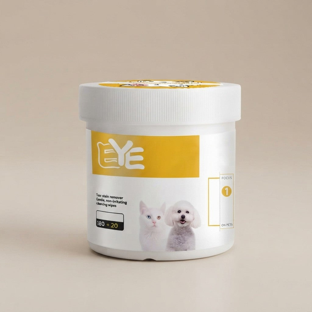 Natural Pet Eye and Ear Wipes